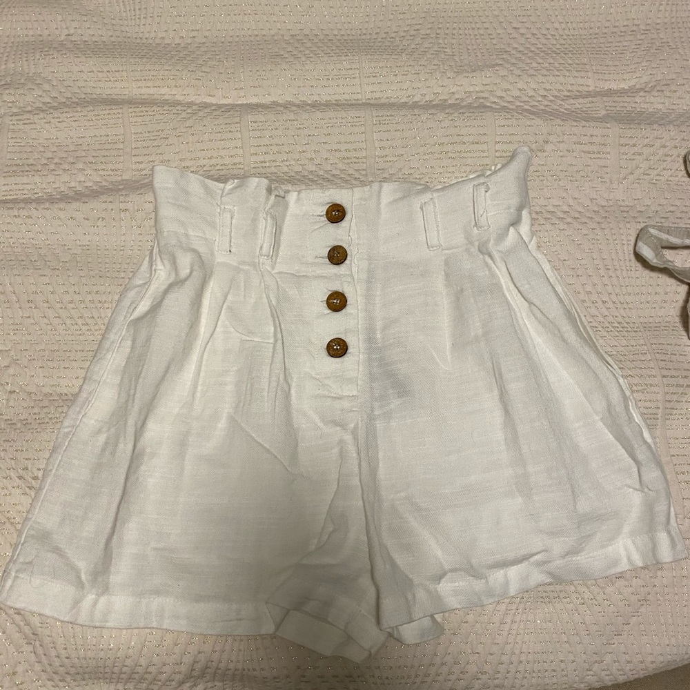 White shorts